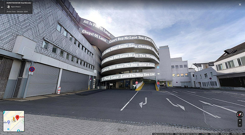 NEWS - Art-Museum Bad Wonder in Google Street View