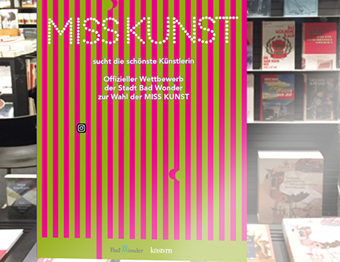NEWS - Die MISS KUNST - Wettbewerbsausschreibung