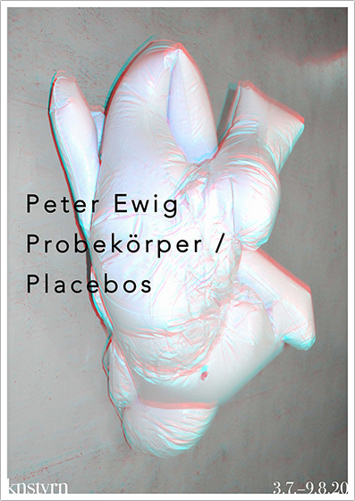 Peter Ewig - Probekörper / Placebos Plakat