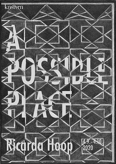 Ricarda Hoop - A Possible Place Plakat