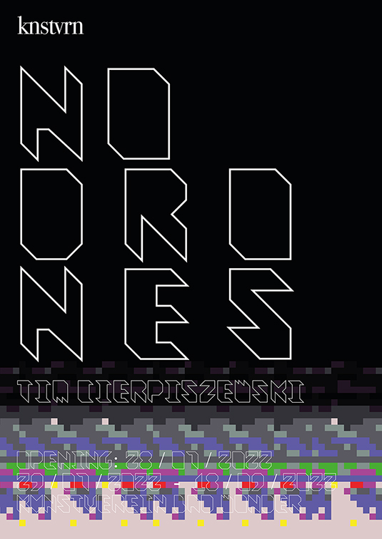 Tim Cierpiszewski - NO DRONES Plakat