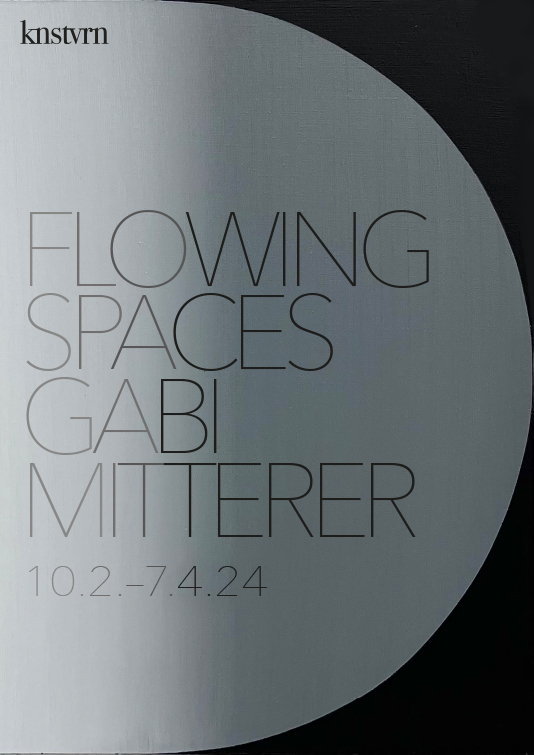Gabi Mitterer - Flowing Spaces Plakat